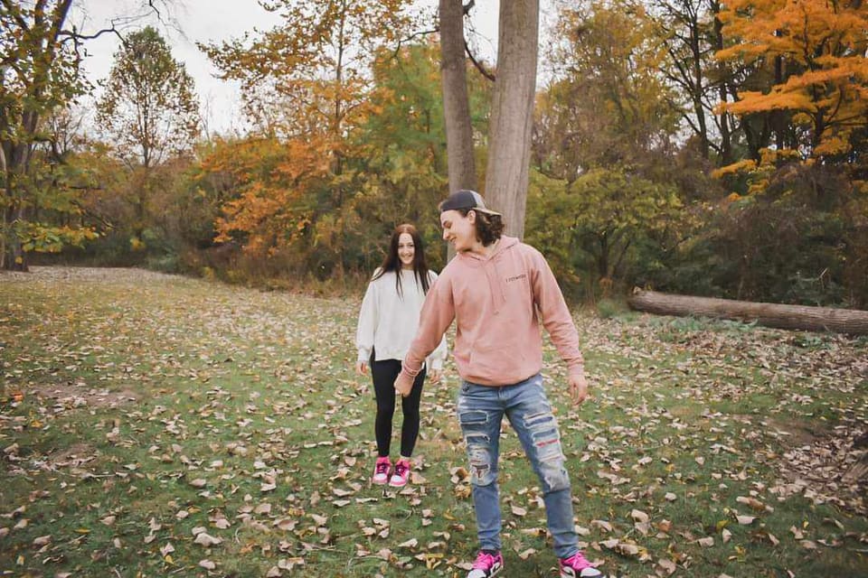 Candid family moment captured in session